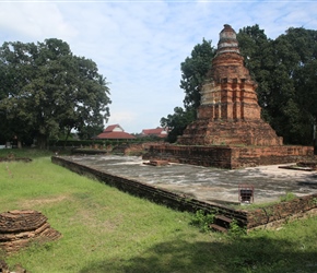 Ruined temple in old Chiang Mai