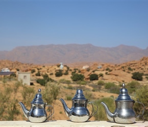 Moroccan Teapots at Painted Rocks