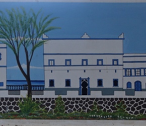 Mural at Sidi Ifni