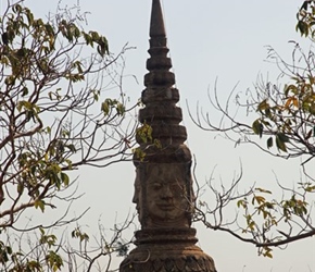 Older Stupa at Oodong Mountain