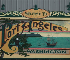 Mural at Port Angeles