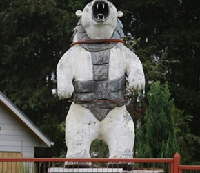 Polar Bear!! - I seem drawn to taking pictures of street furniture somewhat out of place