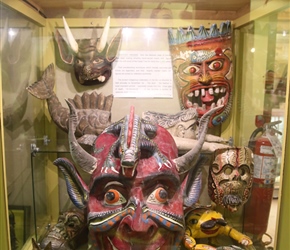 South western Face mask in the Frisco Native American Museum