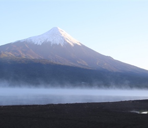 Osorno Volcano from cabins