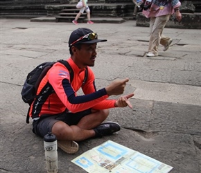 Channy at Angkor Wat