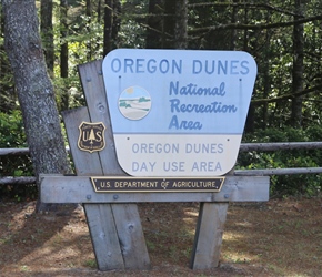 We've arrived at the Oregon Dunes. One of the largest expanses of temperate coastal sand dunes in the world