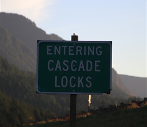 Arrived at Cascade Locks