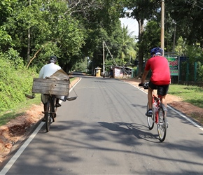 Nick passes a local on circuit of Anuradhapura