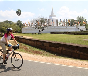 Juli past temple in Anuradhapura Complex