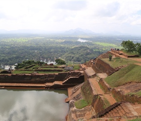 View from the summit of Sigiriya