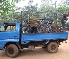 Loaded bikes