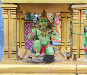 Monkey god at Hindu Temple