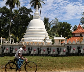 Local passes stupa