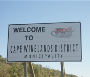 Welcome to the Winelands
