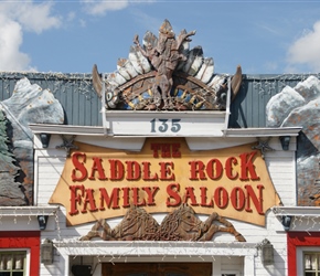 Saloon Sign in Jackson Hole