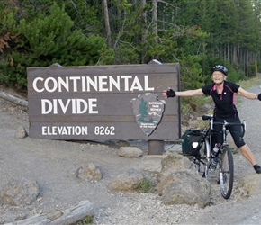 Diane makes it over the Continental Divide
