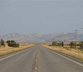 South along highway 287
