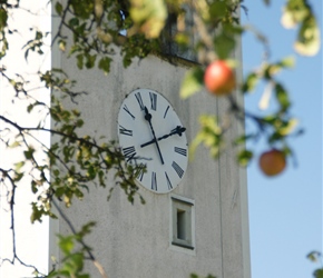 Dolenji Church clock