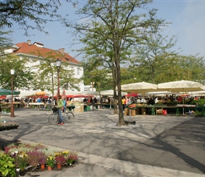 Fruit Market at Ljubliana
