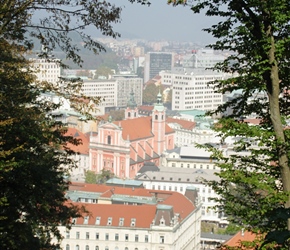 Ljubliana from the castle