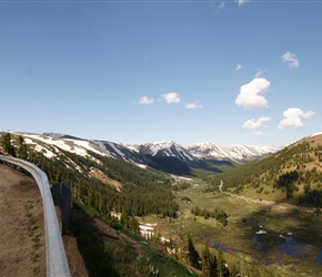 Last mile. Independence Pass, part of Highway 82, passes over the Continental Divide between Leadville and Aspen. The highest paved pass in North America is a classic