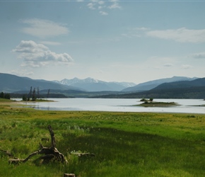 Across Dillon Reservoir