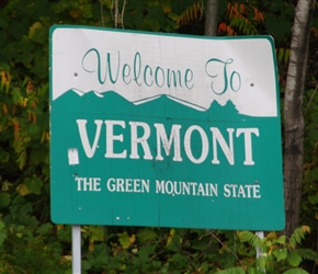 and into Vermont