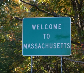 And so into Massachusetts