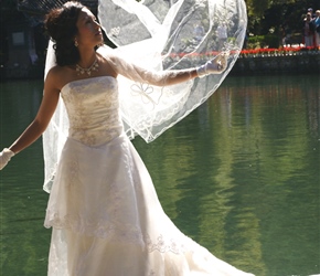 Bride in Jade Park