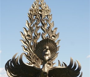 Phoenix statue
