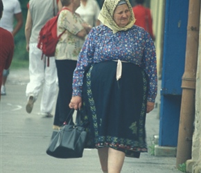 Traditional dress in Levoca