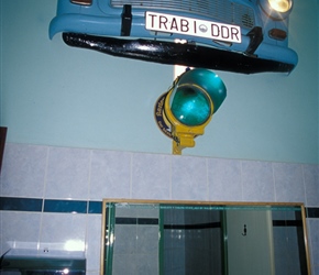 Trabant in the bathroom