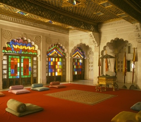 Kings meeting place at Jodphur palace