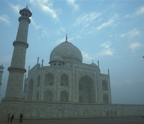 Minerettes at the Taj Mahal