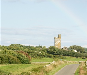 James and rainbow near Carrick
