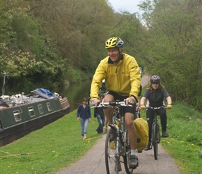 Ian along the Kennet and Avon canal