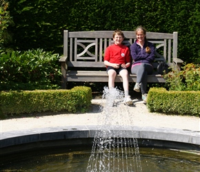 James and Sarah at Alnwick Gardens