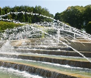 Fountains at Alnwick Gardens