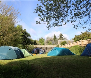 Campsite at Radstock Scout Hut
