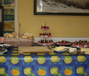 Louises cakes at Brook Cottages