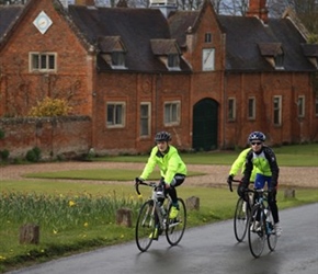 Oliver and Jacob leave Packwood House