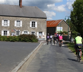 Through Vaudrimesnil and nearly back to the chateau