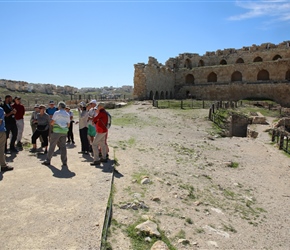 Mahmoud tells us all about the castle opposite the palace area, that was once 6 stories high