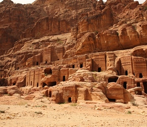 Petra tombs, though is anyone really sure