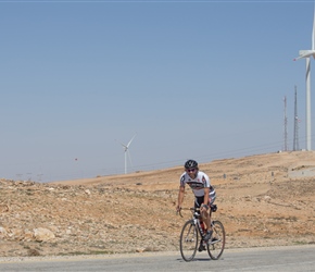 It's just another training ride for Firas