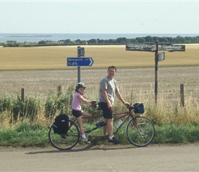 Andy and Becky near Workworth