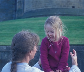 Sarah and Louise at Alnwick Castle