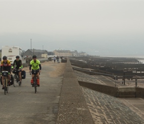 Starting out from Barmouth along the promenade