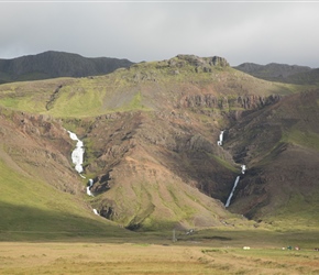 A set of waterfalls 