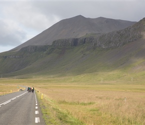 Through an Icelandic landscape riding the Snæfellsjökull peninsular